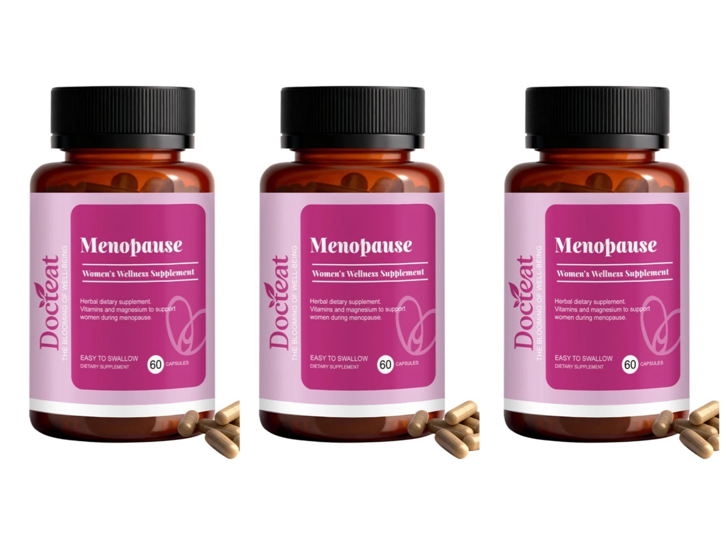 Women's Menopause Support Supplement | Black Cohosh, D3 K2