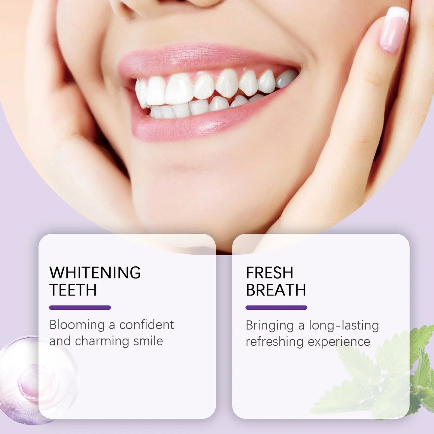 Oralhoe Purple Tooth Whitening Powder 50g – Fresh Breath