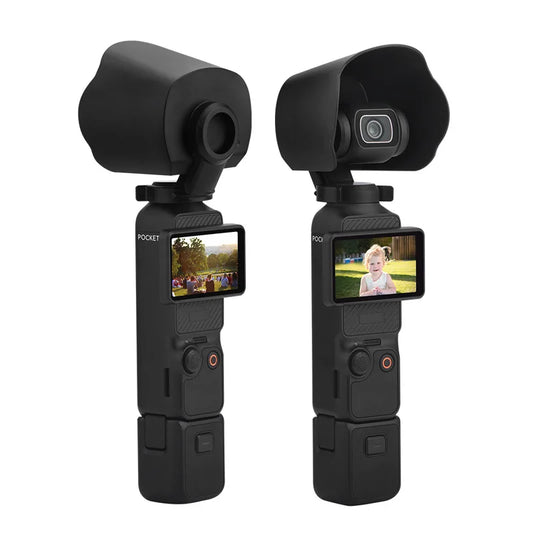 For DJI OSMO POCKET 3 Lens Hood Sunshade Cover Sports Camera Anti-Glare Protective Cover Accessories Peaceful Pleasures Health and Wellness Default Title