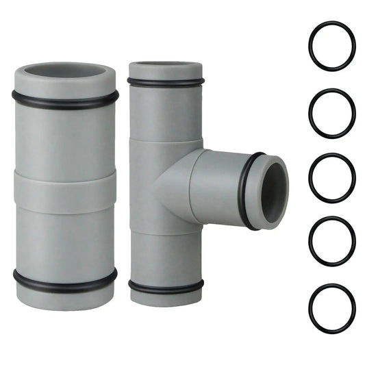 32mm Pool Hose Connector | Filter Pump Pipe Joint for Pools Pool Hose Connector Peaceful Pleasures Health and Wellness