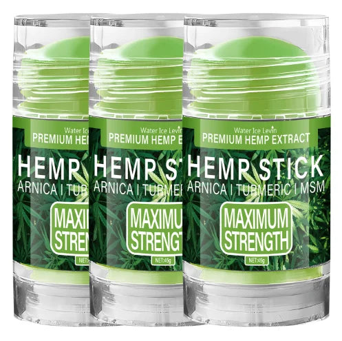 Hemp, Arnica & Turmeric Moisturizing Stick | Max Strength