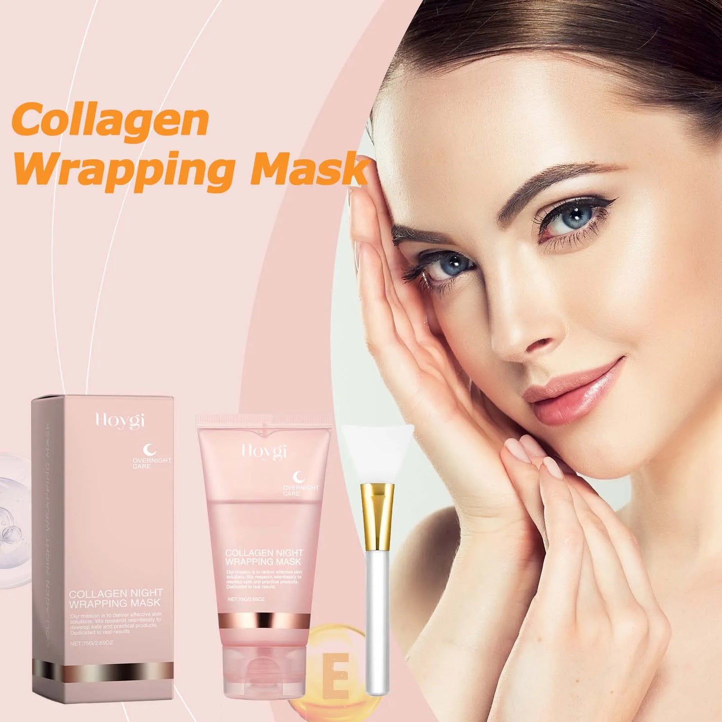 Collagen Peel-Off Overnight Face Mask – Firming & Hydrating