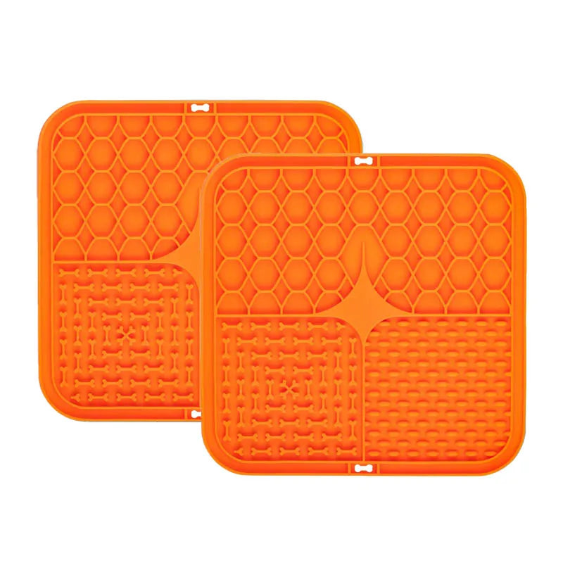 Silicone Slow Feeder Lick Mat for Dogs & Cats | Food Grade