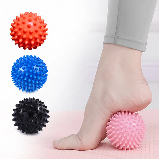 Hedgehog Massage Ball Yoga Fascia Ball Sports Fitness Muscle Relaxation Massage Stick Shoulder Neck Leg Sole Meridian Ball Peaceful Pleasures Health and Wellness