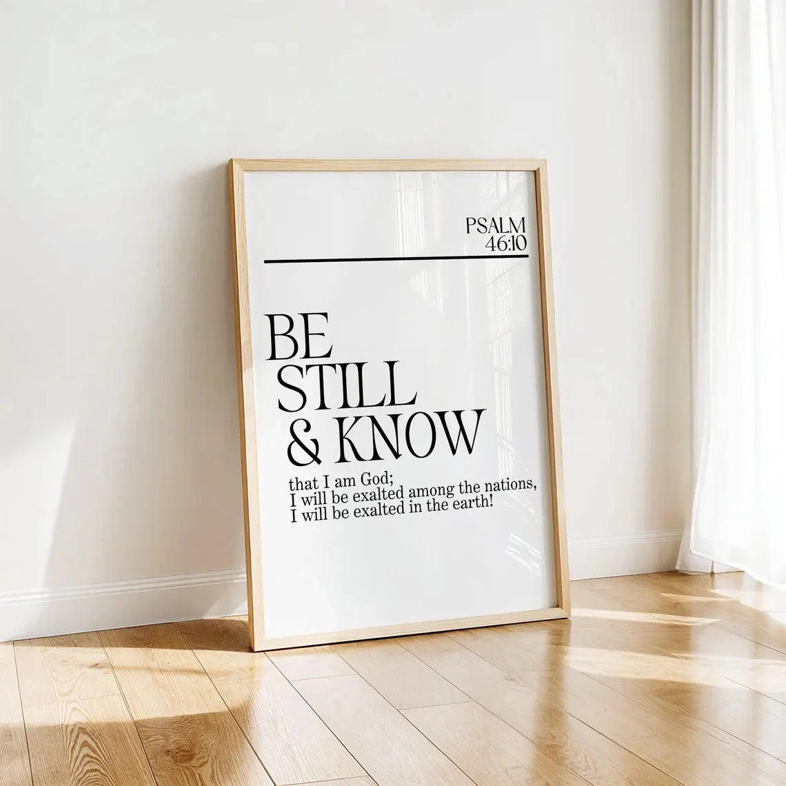 3-Piece Christian Scripture Canvas Wall Art | Modern Home Decor