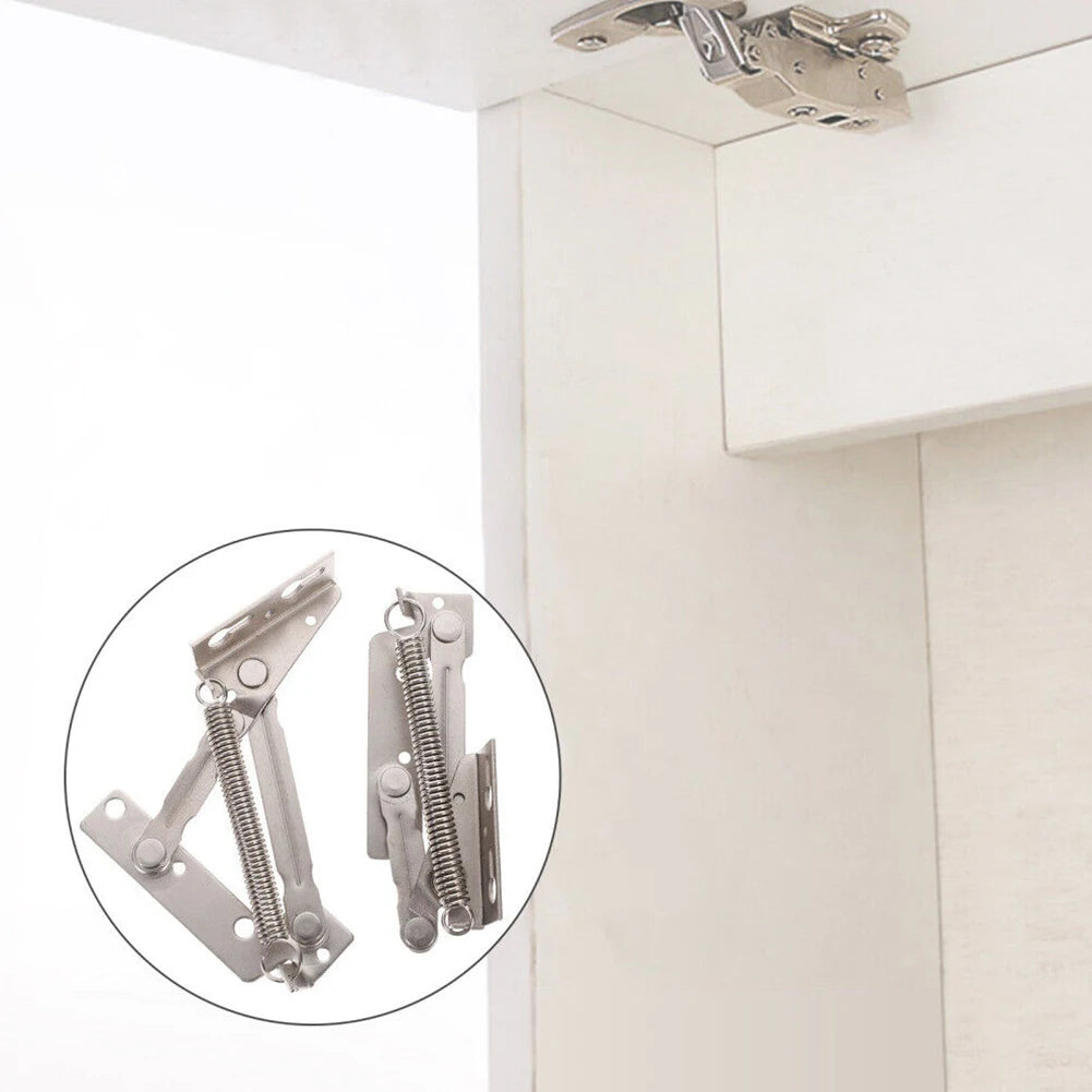 1 Pair Lift-up Hinge Flap Support Adjustable Opening Sofa Cabinet Bed