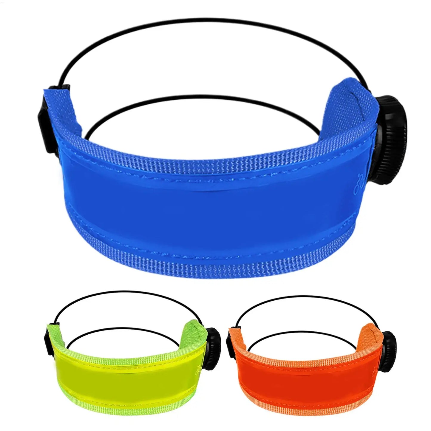 Reflective Cycling Ankle Straps – Adjustable Bike Pant Leg Bands