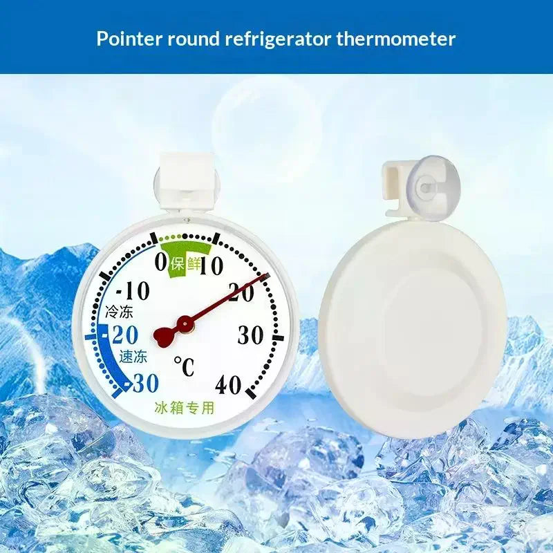 HELTC Fridge Freezer Thermometer – Mercury-Free, Battery-Free