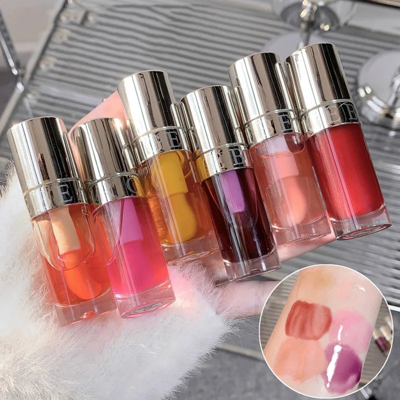 Gege Bear Crystal Jelly Lip Oil Mirror Gloss Tint | K-Beauty