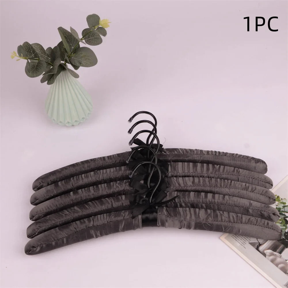 Satin Padded Clothes Hanger – Non-Slip, Silk Wrapped & Slim