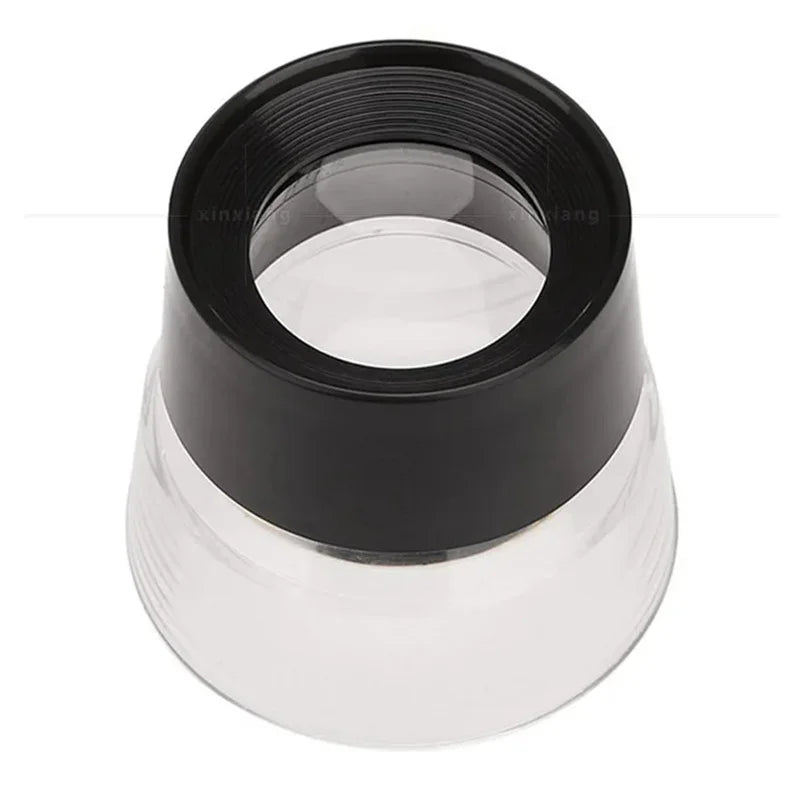 10X Magnifier 30Mm Cylindrical Optical High-Definition Magnifying Glass for Reading Book Jewelry Antique Identification Textile Peaceful Pleasures Health and Wellness 10X