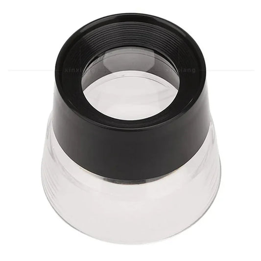10X Magnifier 30Mm Cylindrical Optical High-Definition Magnifying Glass for Reading Book Jewelry Antique Identification Textile Peaceful Pleasures Health and Wellness 10X
