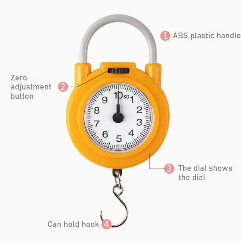 10kg Portable Hanging Scale | 0.1g Precision Kitchen & Jewelry