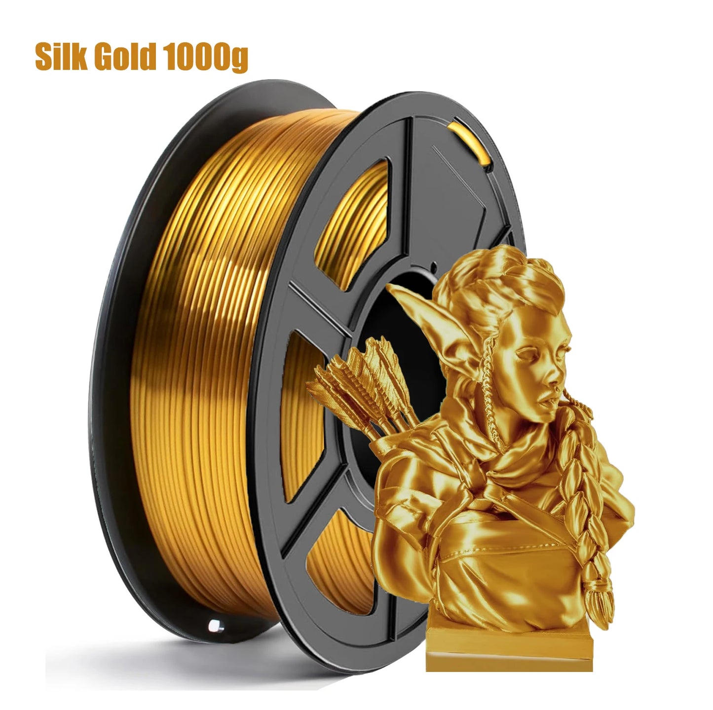PLA+ Silk Multicolor 3D Printer Filament 1.75mm | DINGSUN 3D