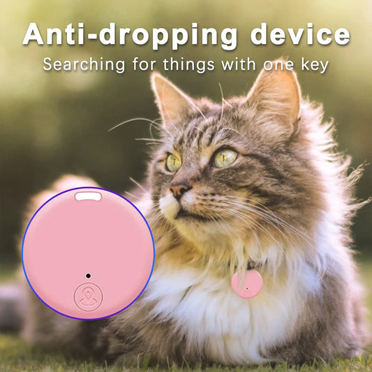 Mini GPS Tracker Device Anti-Lost Reminder For Pet Kids Bag Key Wallet Smart Bluetooth Connected IOS/ Android App Finder Locator Peaceful Pleasures Health and Wellness