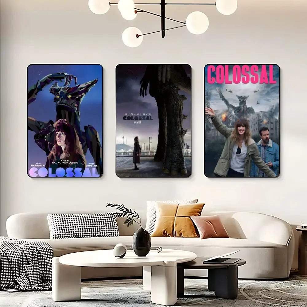 Movie Colossal HD Self-Adhesive Waterproof Wall Art Poster Wall Art Poster Peaceful Pleasures Health and Wellness