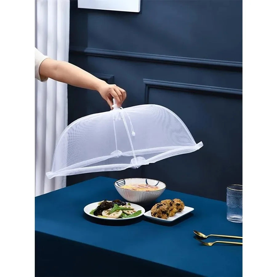 6 pcs large food cover,mesh food tent,17 inch pop up umbrella screen tent,camping,picnic,party,barbecue,foldable and reusable Peaceful Pleasures Health and Wellness