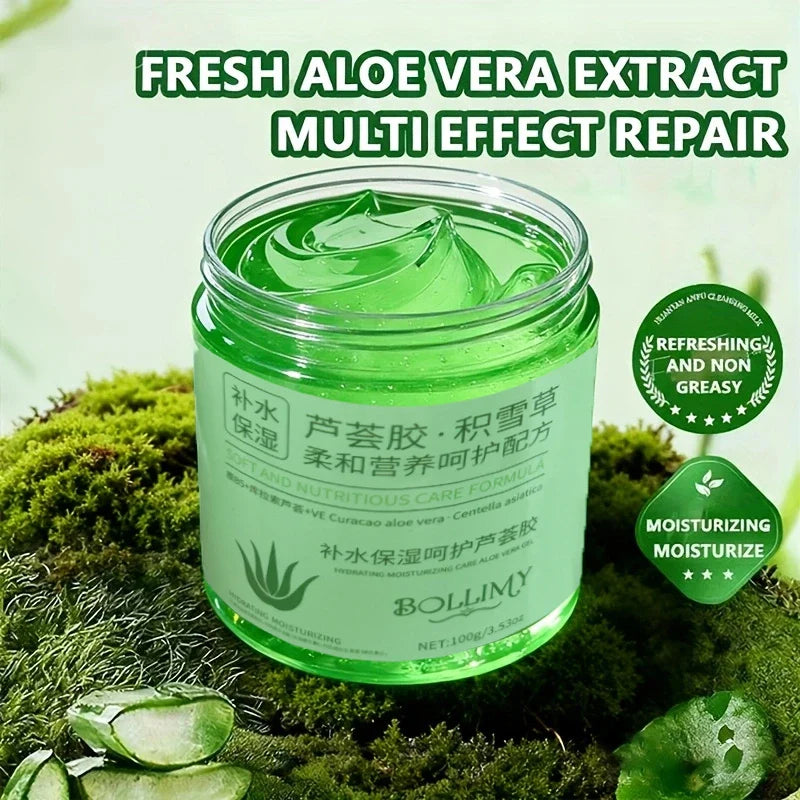 Aloe Vera & Centella Asiatica Face Gel – Hydrating & Firming