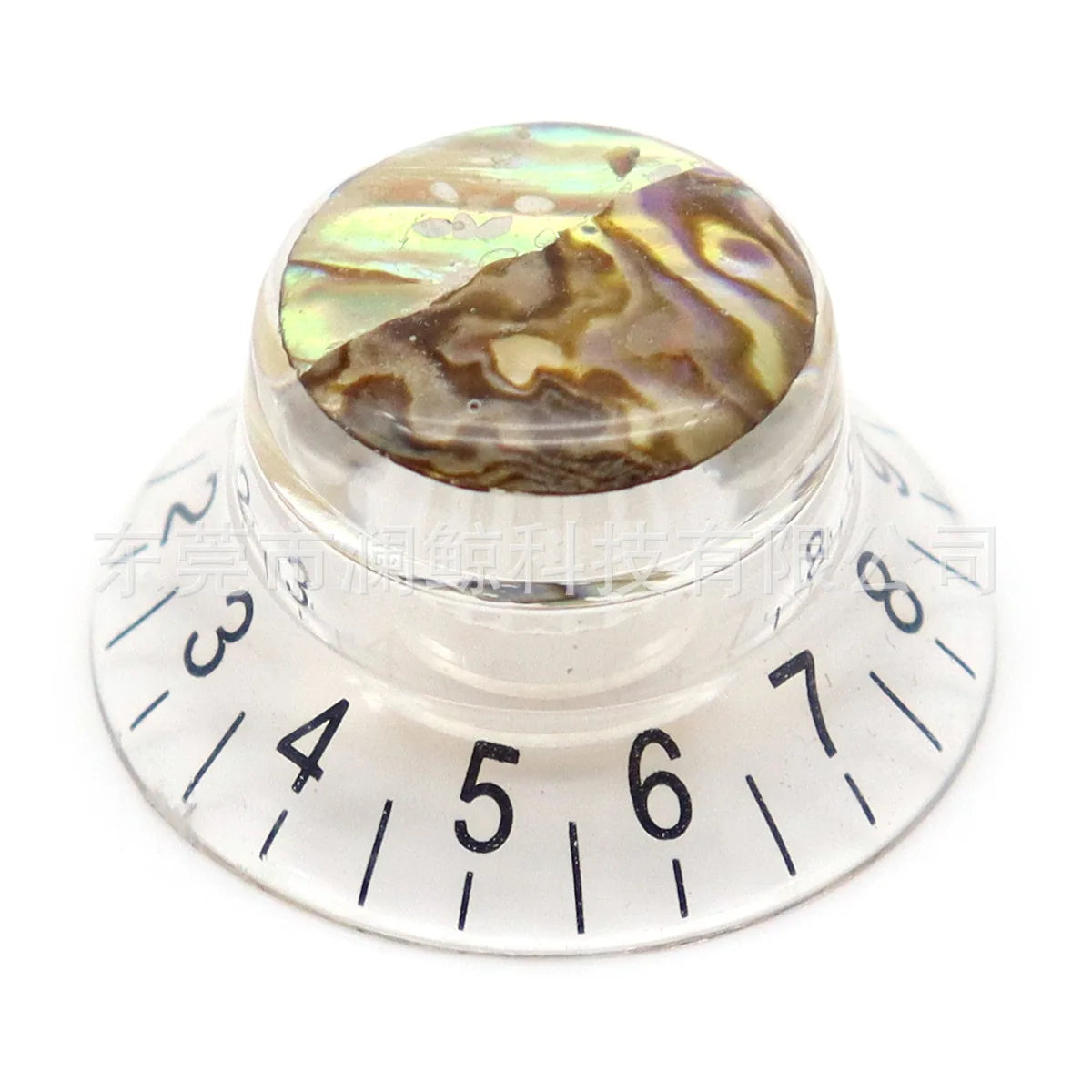 Electric Guitar Bass Volume Button Cap Inlaid Shell Potentiometer Knob