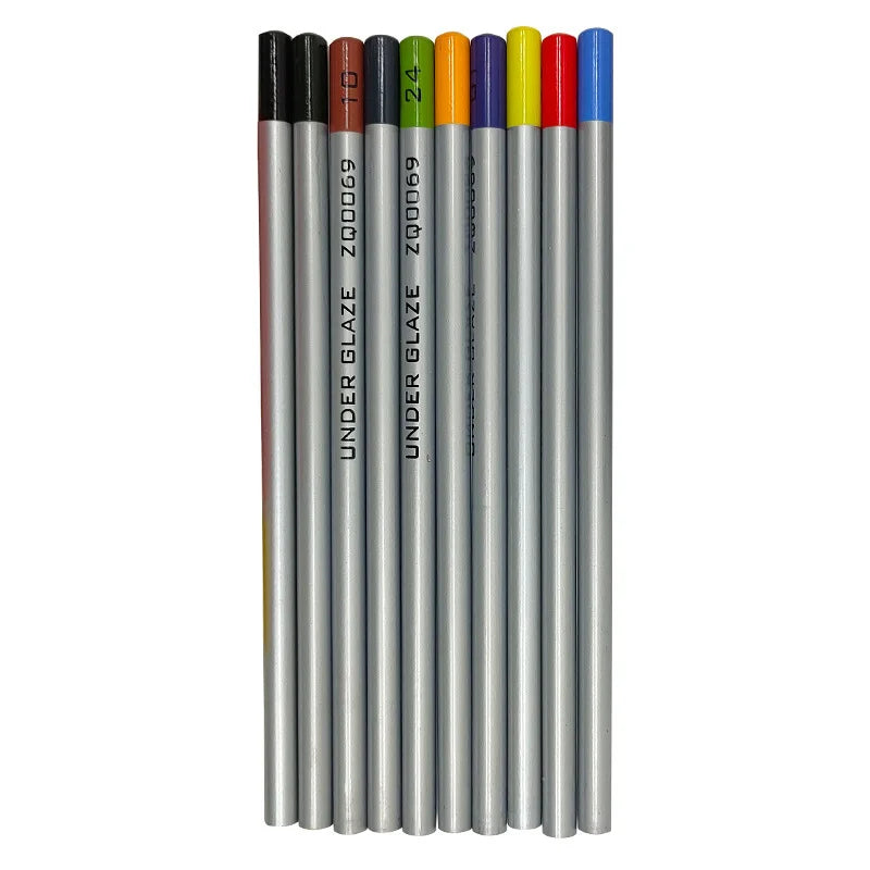 Ceramic art under-glaze color pencil DIY painting color painting element tool hand-painted glaze powder pen Peaceful Pleasures Health and Wellness