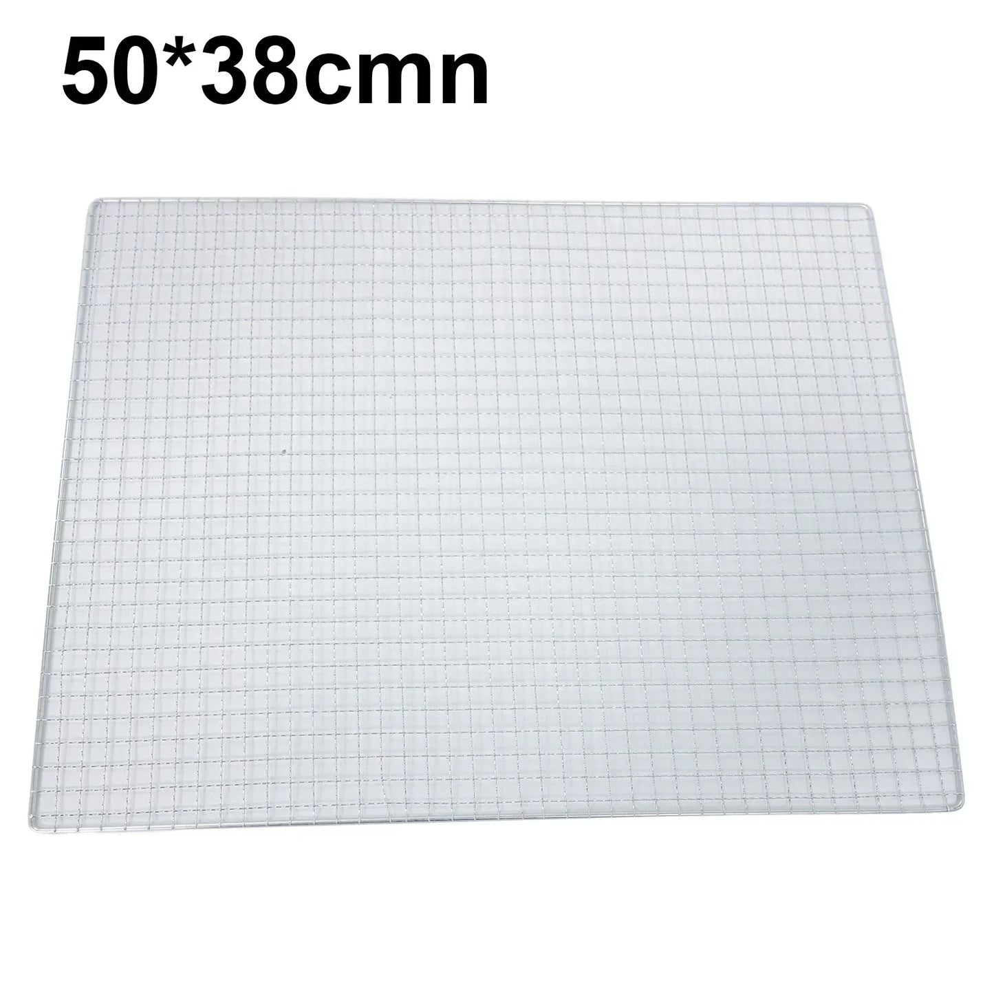 BBQ Grill Mesh Grate – Stainless Steel Grid for Camping & BBQ