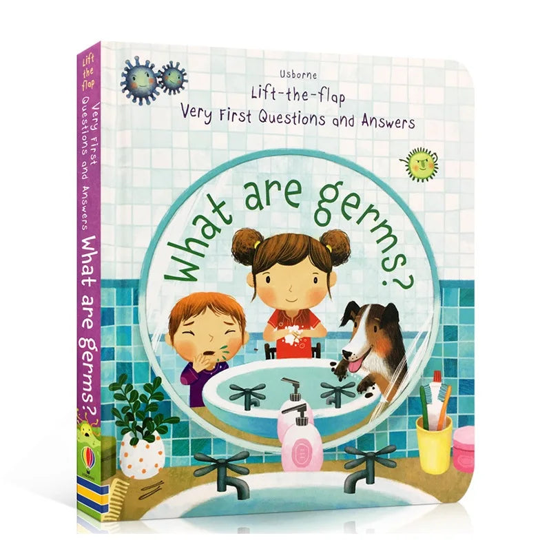 Usborne What Germs Lift-the-flap Book Interactive Pop-up Science