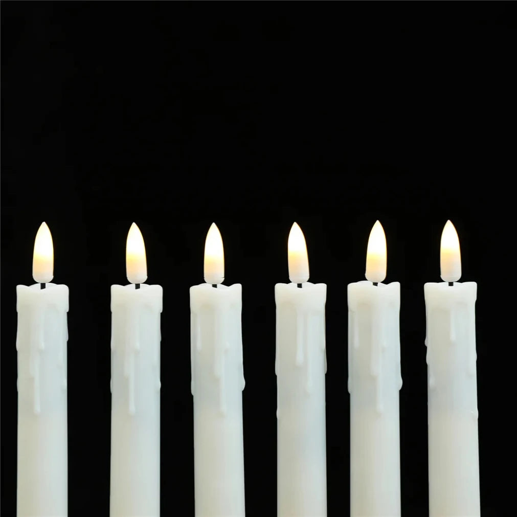 Flameless LED Candles 7" Set of 3 | Remote & Timer