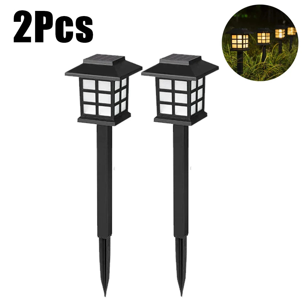 Solar LED Pathway Lights Outdoor IP65 Waterproof Garden Stake