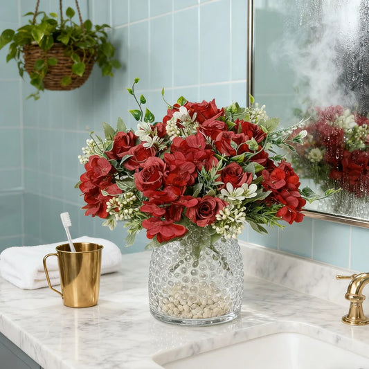 Silk Gardenia Artificial Flower Ball – Wedding & Home Décor