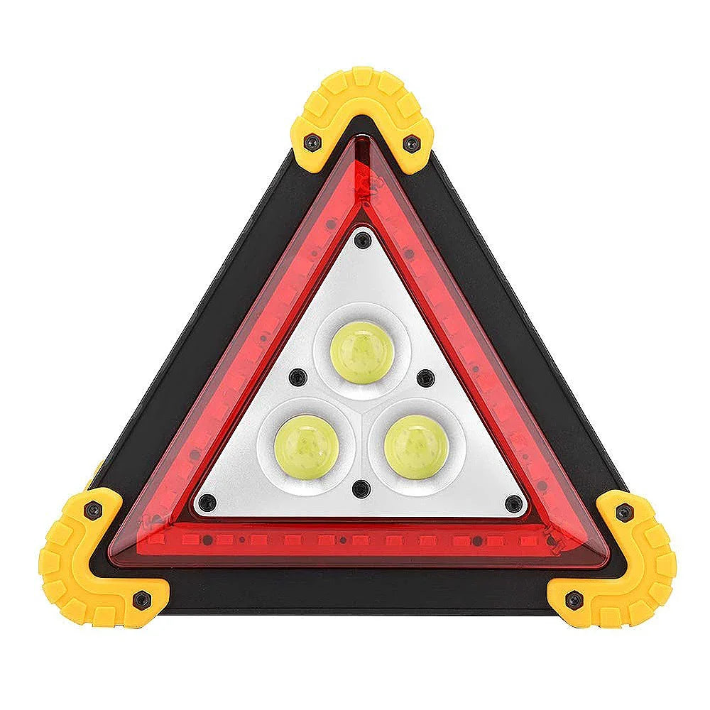 COB 30W Rechargeable Triangle Emergency Car Work Light 1500LM
