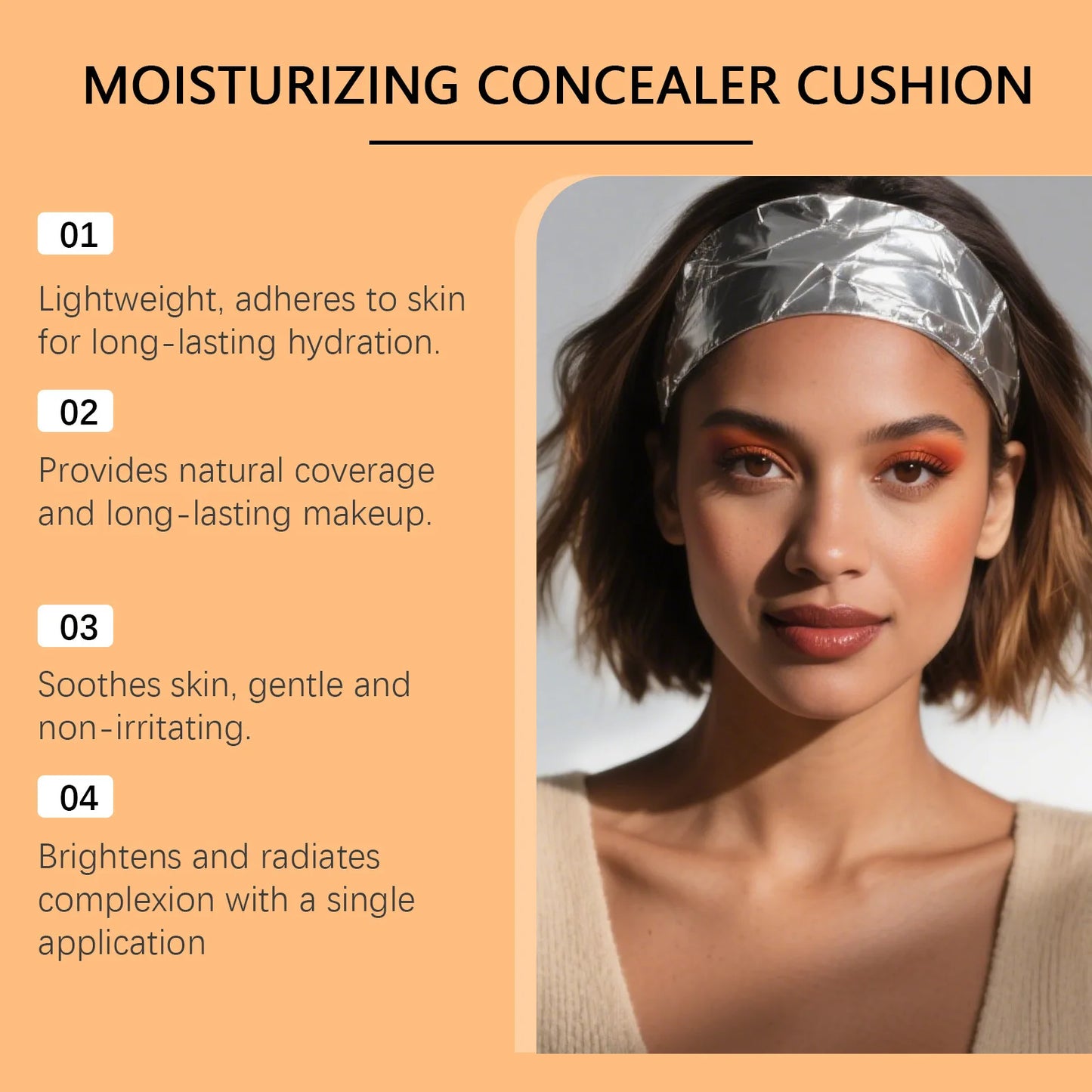 Air Cushion BB CC Cream Foundation – Flawless Coverage 18g