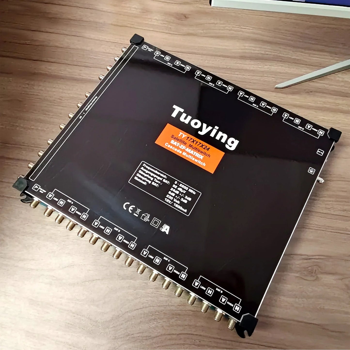 17×17×24 Cascade Satellite Multiswitch | CE Certified