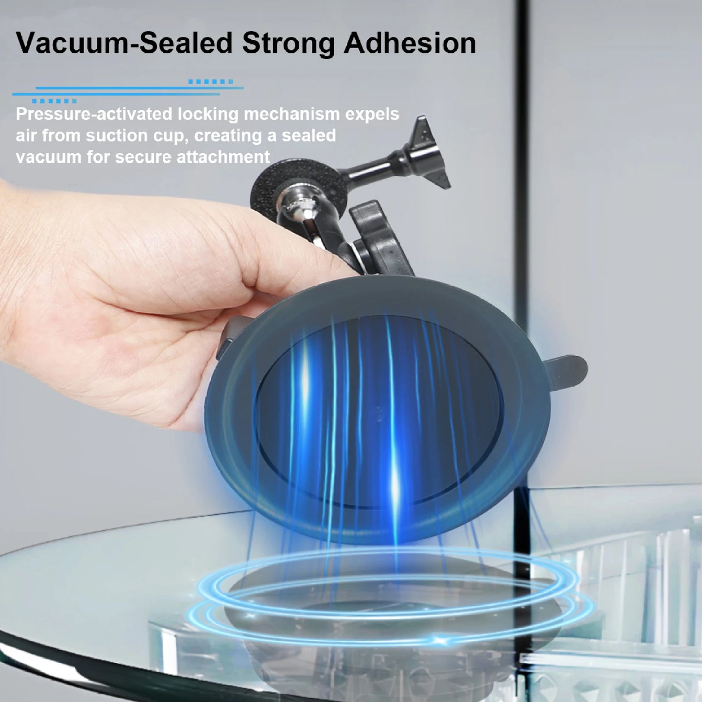 Multi-Surface Compatibility Stable Under Load Suitable For Insta360 Go Ultra Camera Vehicle Suction Cup Mount Accessory Peaceful Pleasures Health and Wellness