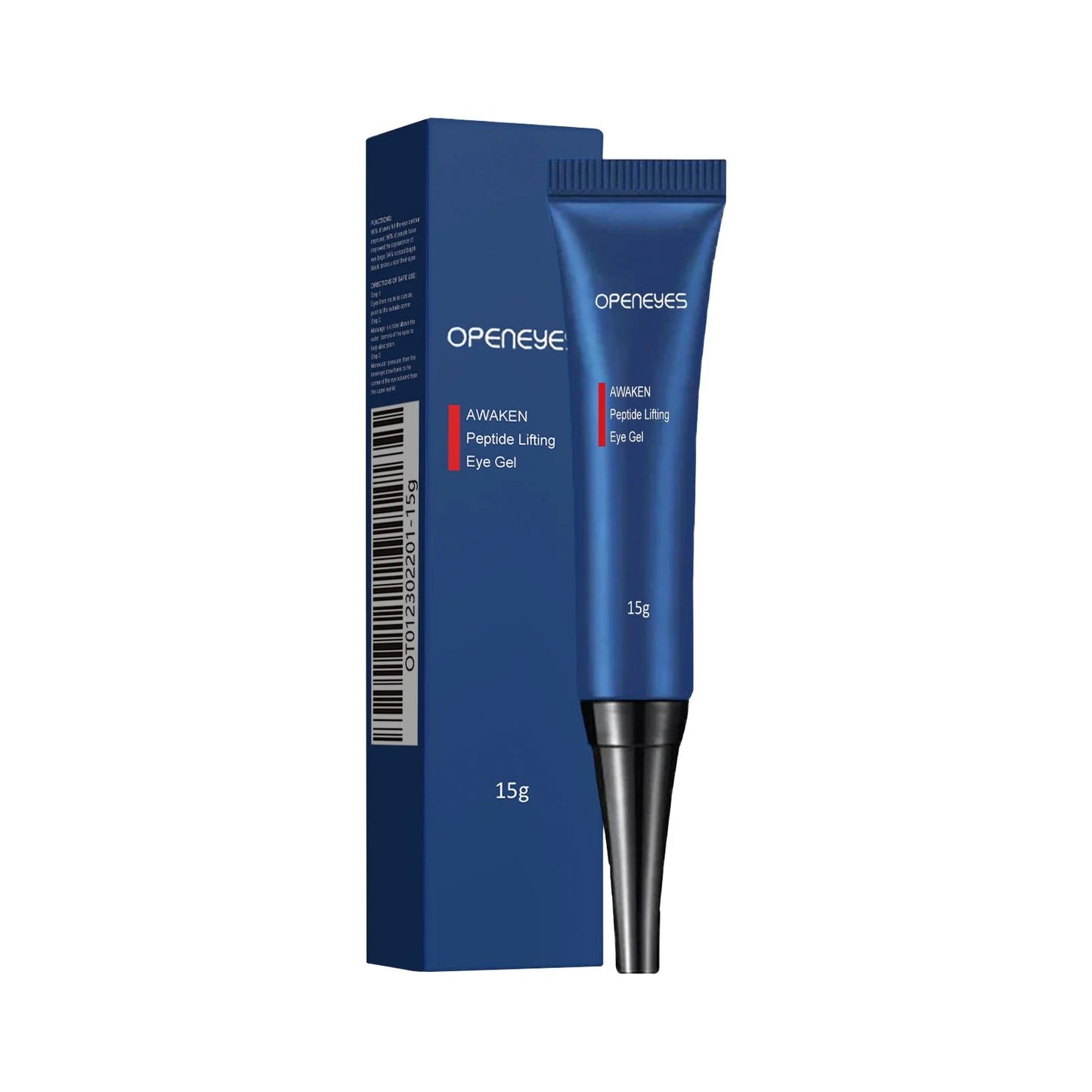 Retinol Eye Cream Fade Eye Bags Smooth Wrinkles Reduce Dark Circles Lift Firm Skin Hydrate Nourish Men Daily Use Eye Firm Cream Peaceful Pleasures Health and Wellness 15g Boxed