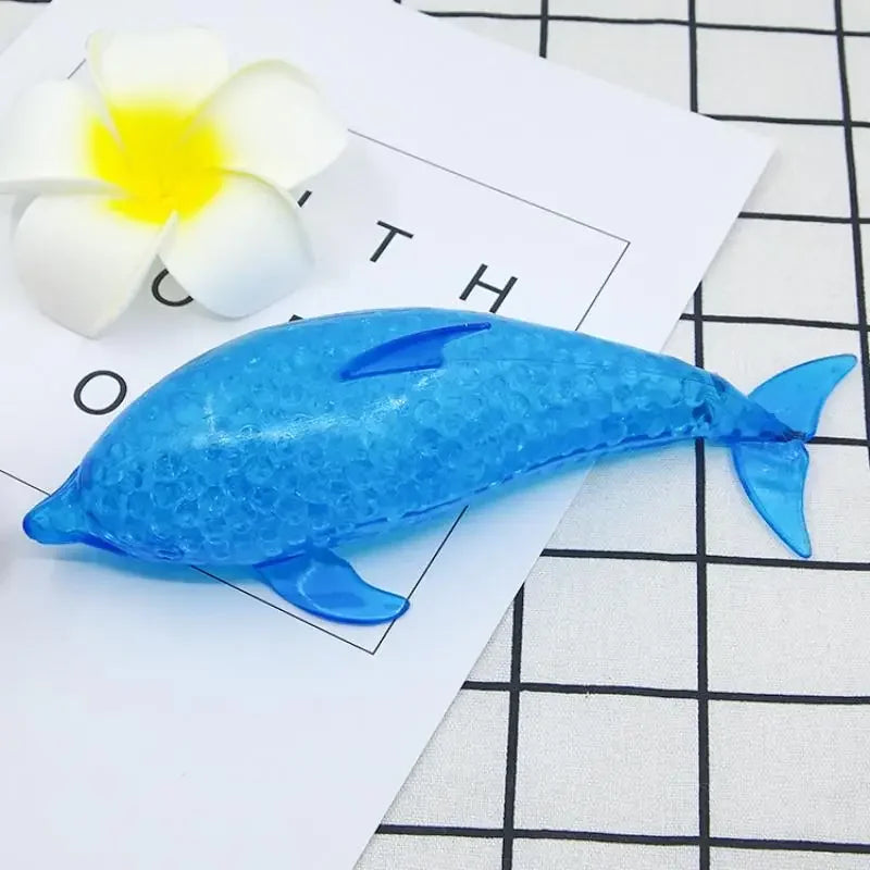 Shark & Dolphin Squish Stress Ball – Stretchy Fidget Toy