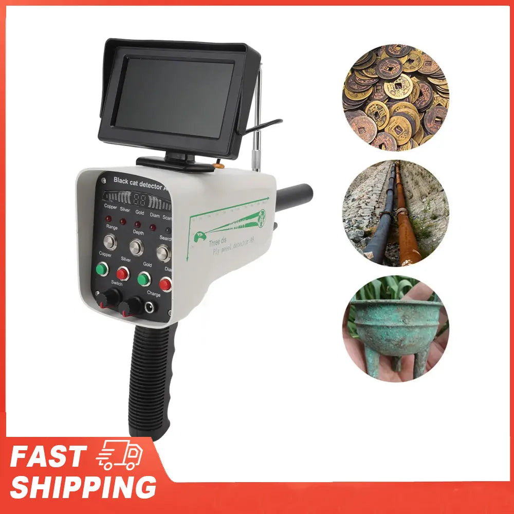 Metal Detection Finder Display Detector 1000m Range Underground Gold