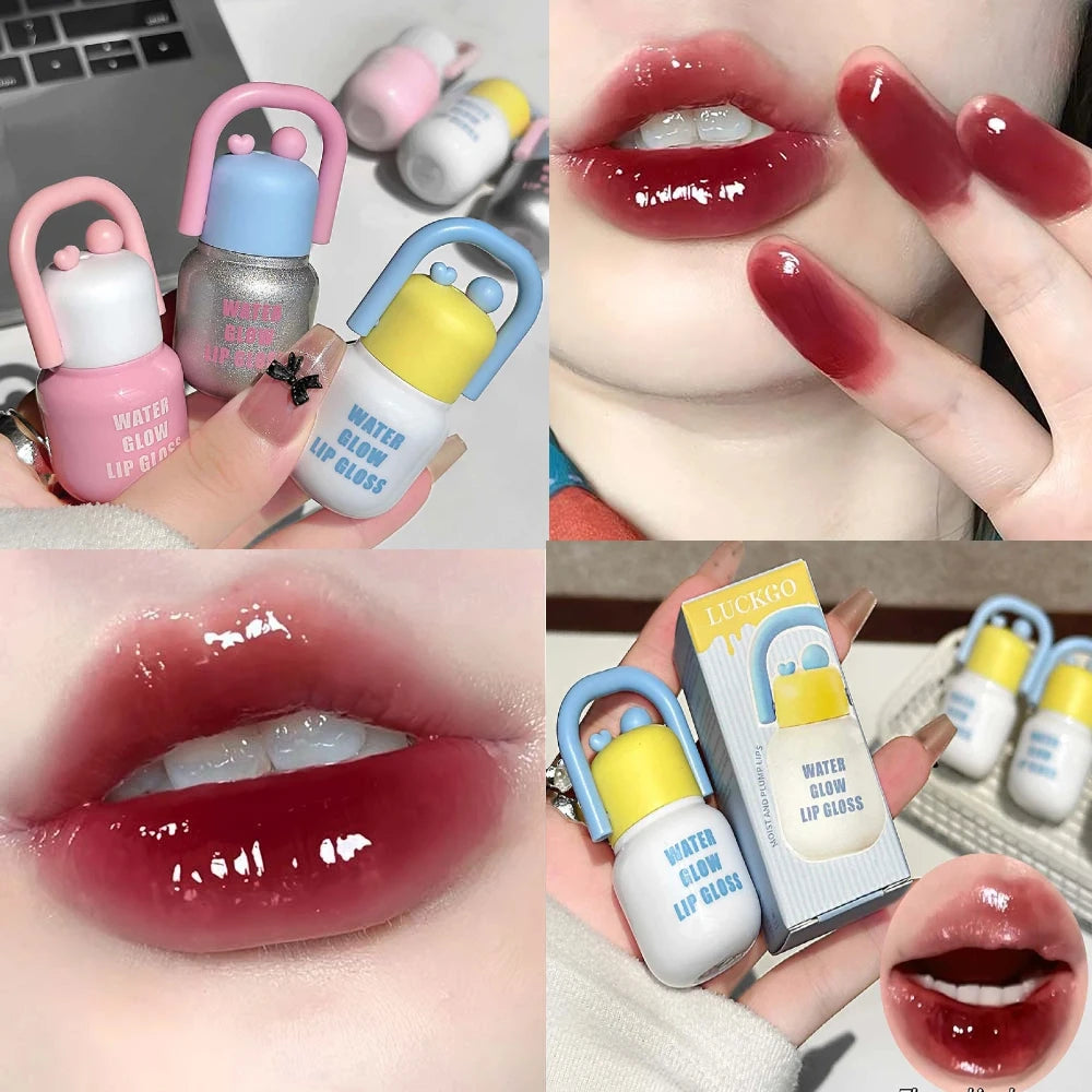 Mirror Lip Gloss Glaze | Glass Lip Tint, Hydrating & Long-Lasting