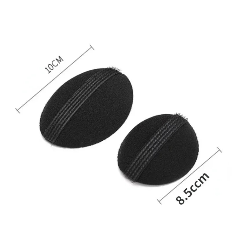 Fluffy Hair Volume Clips – Sponge Root Bump Pads, 2-Pack