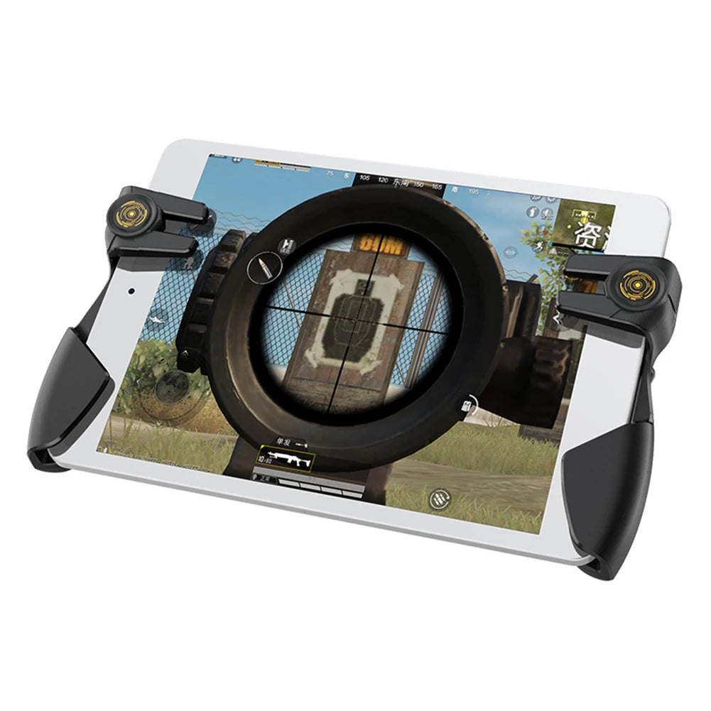Six Finger Game Controller Gamepad L1R1 Fire Aim Button Joystick Gamepad Grip for Tablet Phone Mobile Trigger Handle Peaceful Pleasures Health and Wellness
