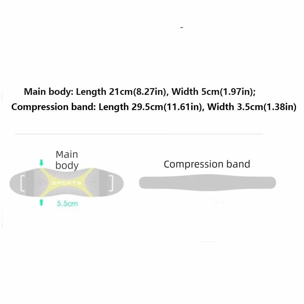 Shock Absorption Patella Belt Breathable Sweat-Wicking Knee Protection Strap Thickened Knee Protection Sport Knee Wrap Peaceful Pleasures Health and Wellness