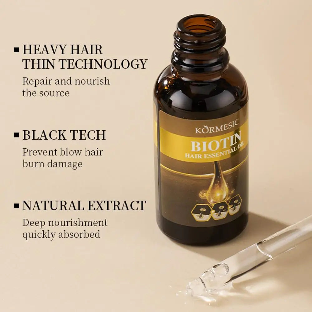 Biotin Hair Essential Oil – Nourish Scalp & Strengthen Roots