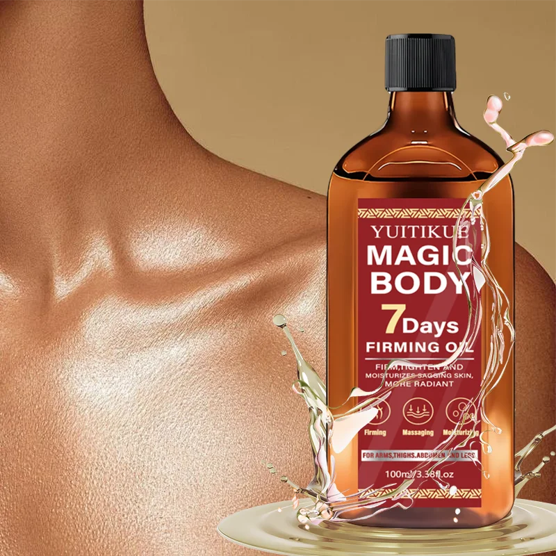 Yuitikue Magic Body Firming Oil, 100ml 7 Days Body Shaping Oil for Firming Tightening & Moisturizing Sagging Skin on Arms Legs Peaceful Pleasures Health and Wellness