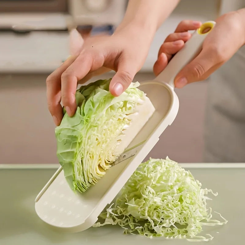 1-Piece Vegetable Slicer and Shredder, Dual-Purpose Tool for Cabbage, Vegetable Salad, Purple Cabbage, and Cabbage Shredding Tool Peaceful Pleasures Health and Wellness 1Pcs