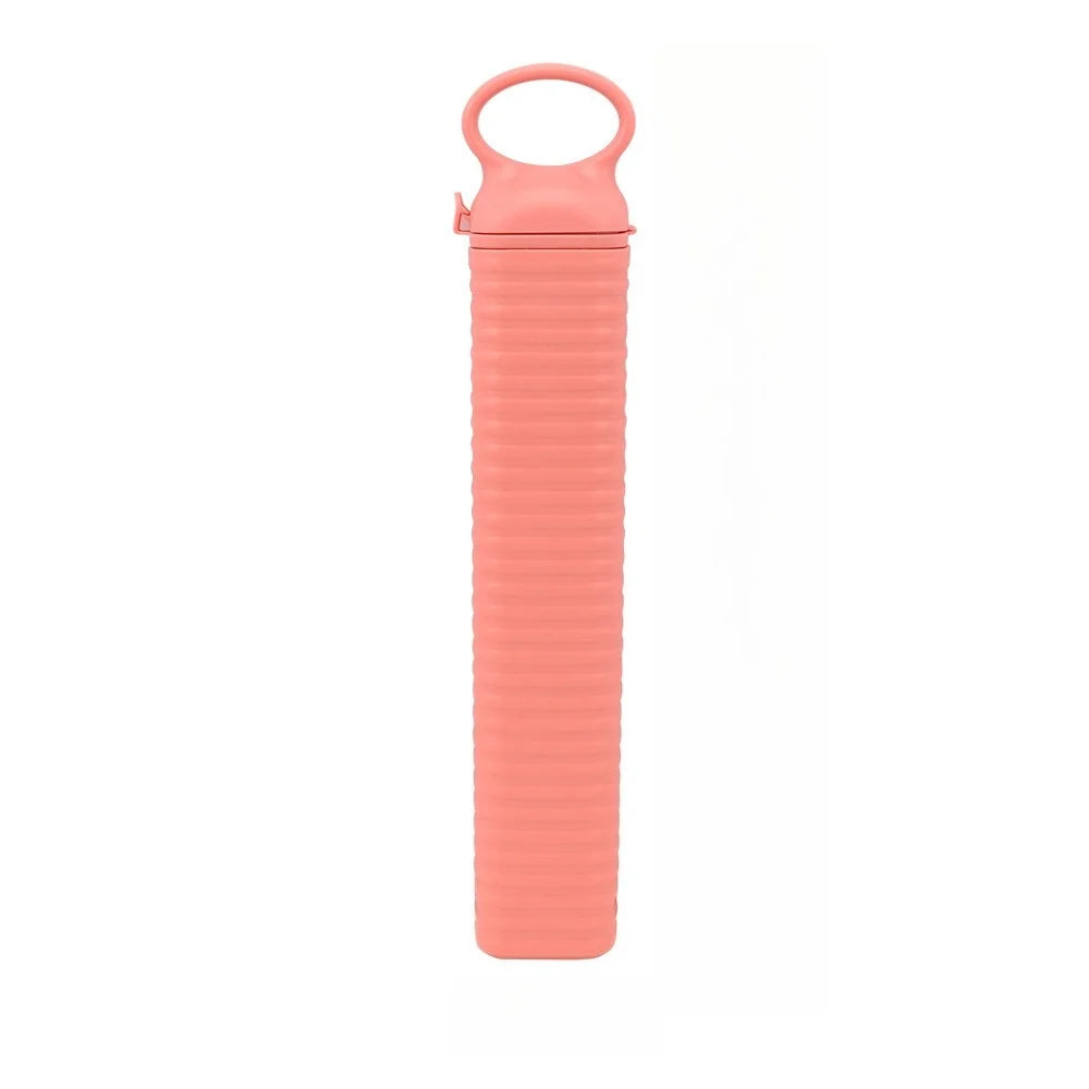 Creative Ice Cube Mold Pull-out Bar 10 Grid Frozen Ice Cube Plate Maker Silicone Ice Box Suitable for Home Bars Kitchen Homemade Peaceful Pleasures Health and Wellness pink