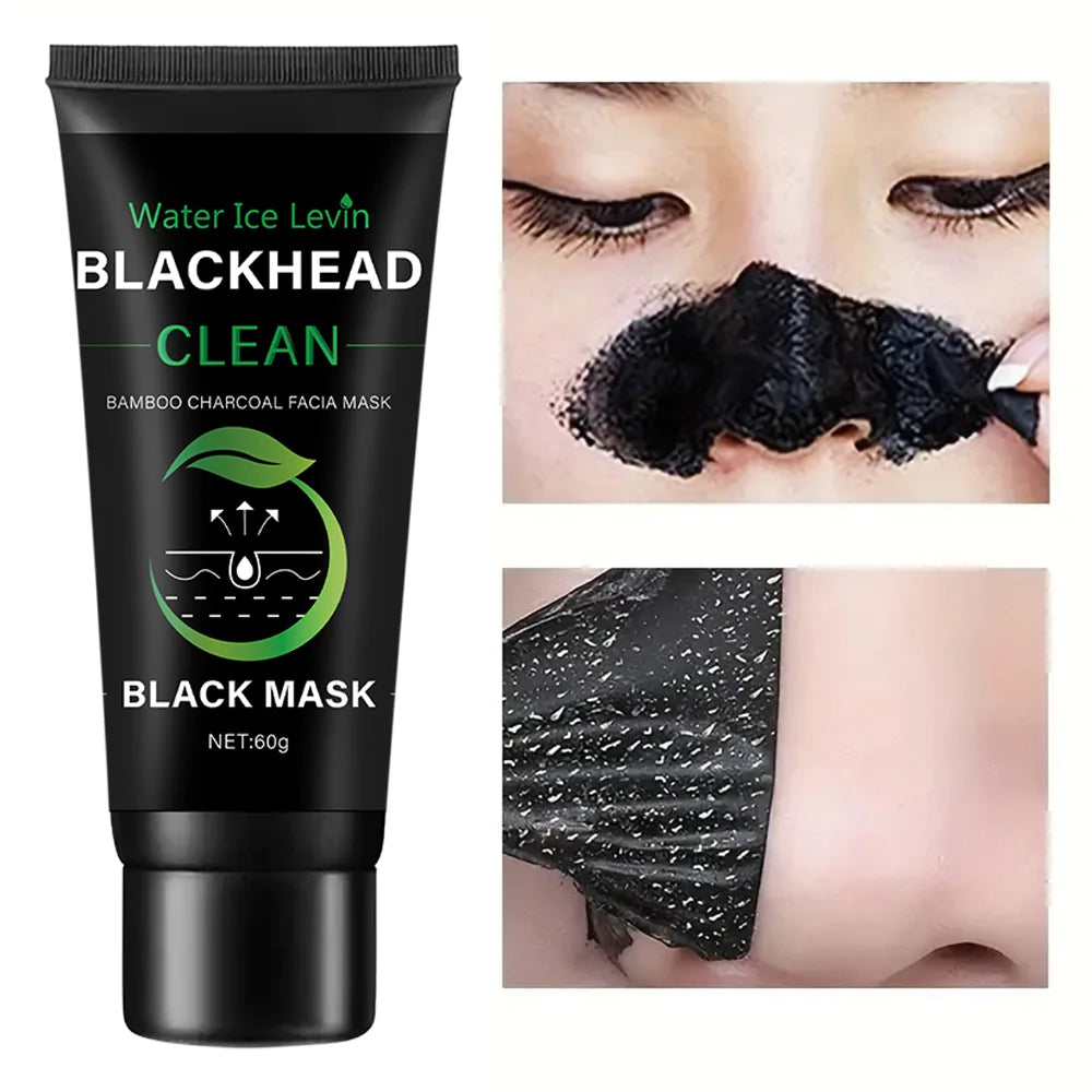 Bamboo Charcoal Peel-Off Mask – Blackhead Removal & Deep Cleanse