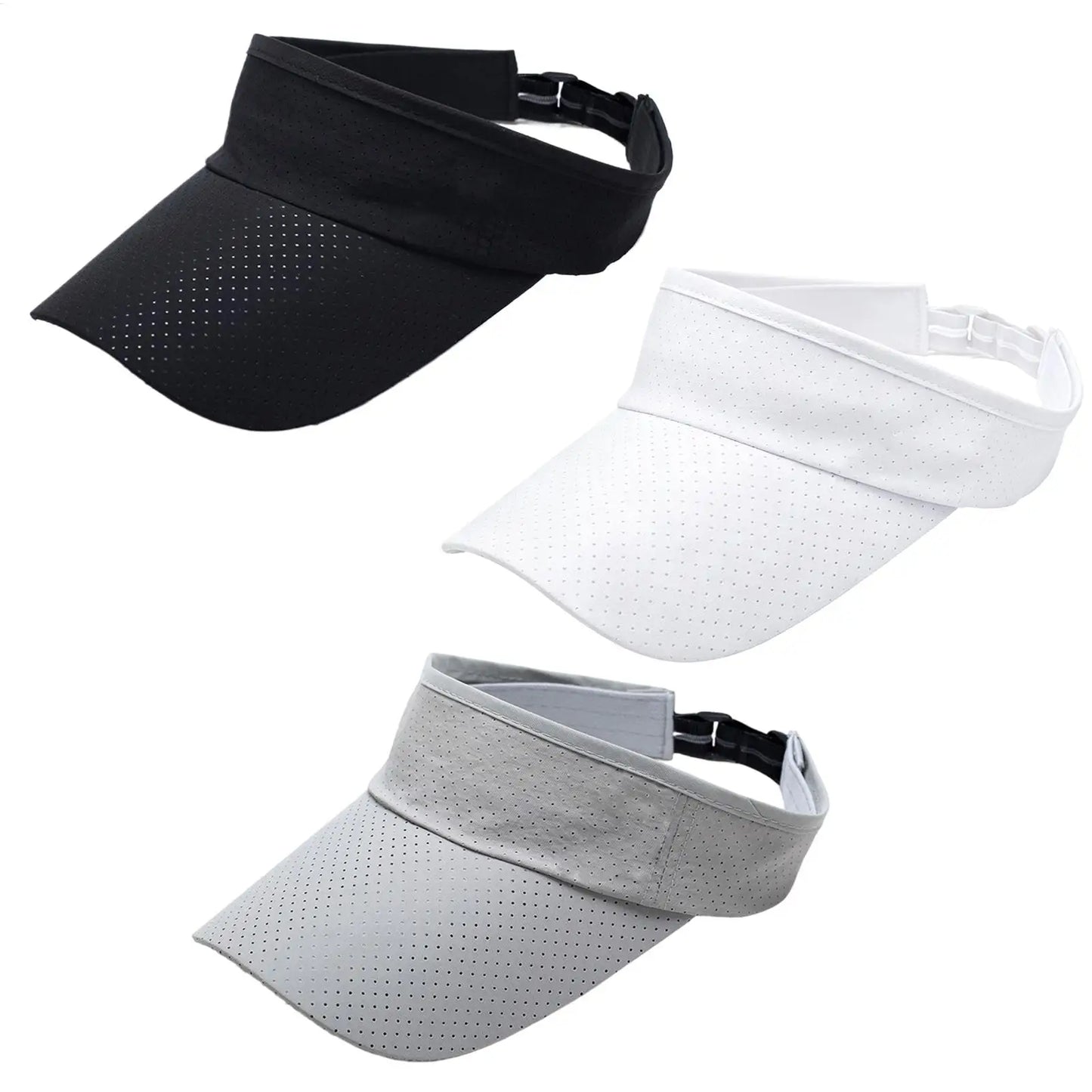 Adjustable Sports Visor Hat – UV Sun Protection, Unisex