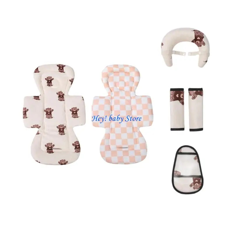 Universal Thickened Baby Stroller & Car Seat Liner Cushion