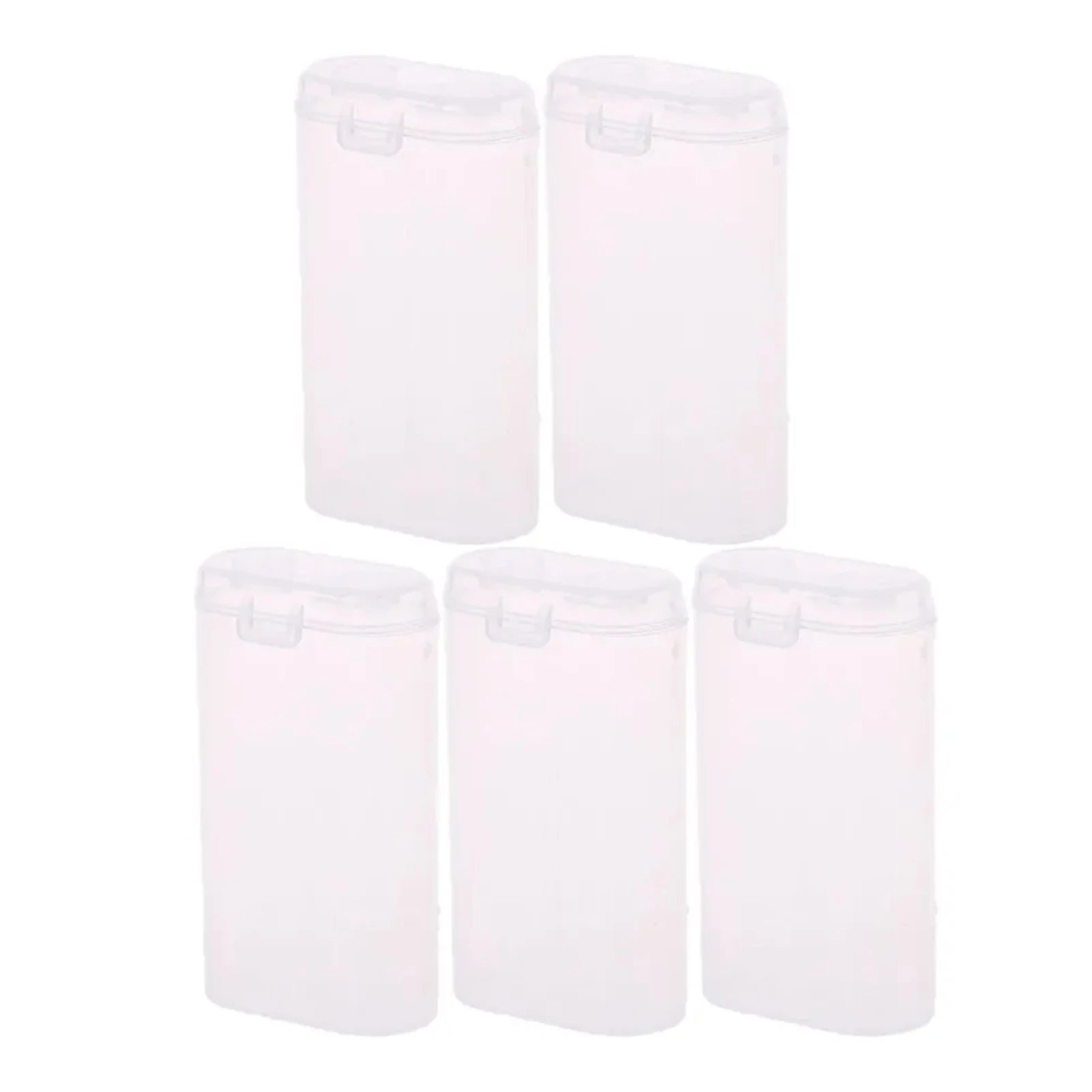 18650 Battery Storage Case – Waterproof Transparent Organizer Battery Storage Case Peaceful Pleasures Health and Wellness 5pcs