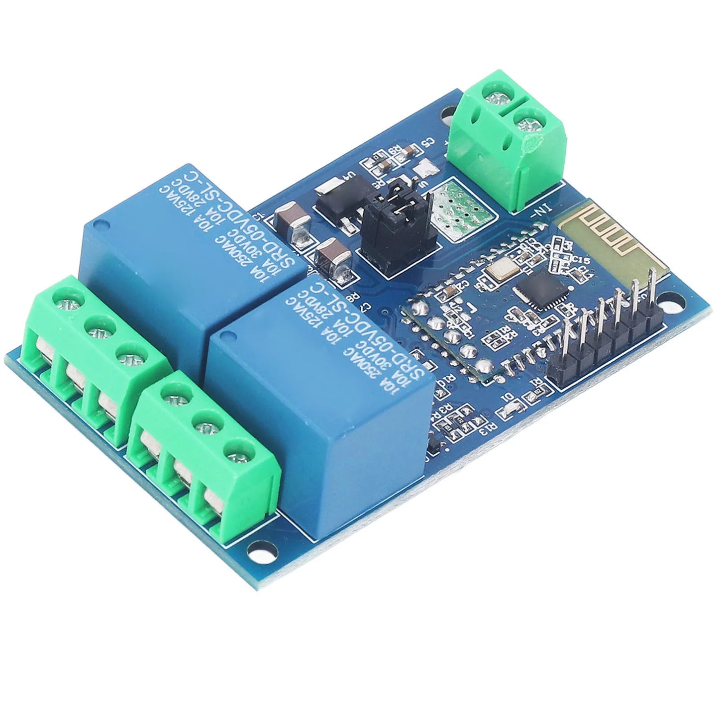 BT Relay Module PCB Easy To Install Professional BT Relay Board APP Control Compact DC5V 2 Channel for Smart Home Appliances Peaceful Pleasures Health and Wellness