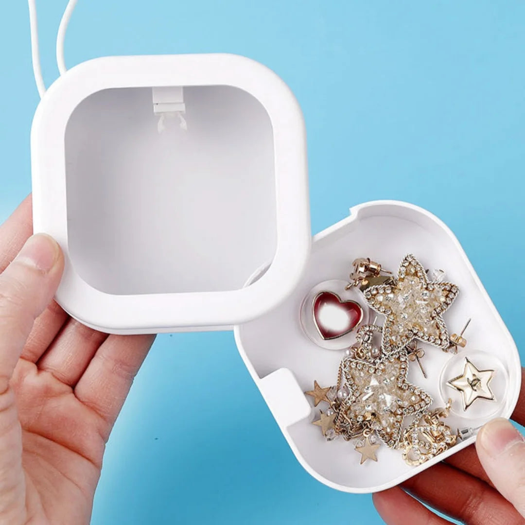 Stackable Hair Tie & Bobby Pin Organizer | Travel Jewelry Box
